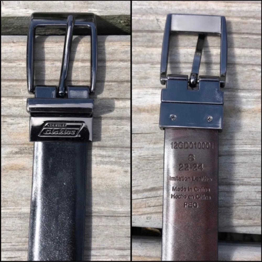 Boys Dickies Reversible Leather Belt! EUC!